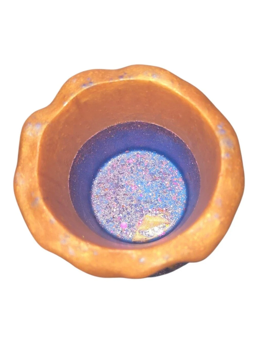 Aesthetic Resin Jar Handmade Decorative Trinket Holder  Resin200